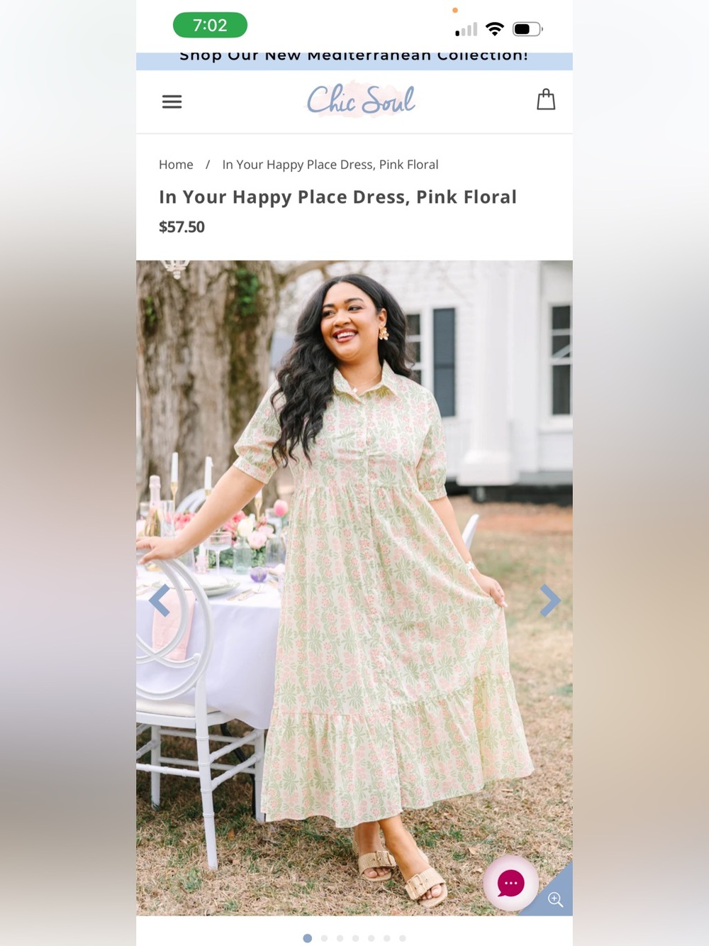 Plus size boutique dress